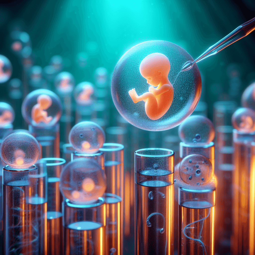 in vitro fertilisation process 